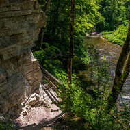 Muschelkalkfelsen in der Wutachschlucht, Klaus Hansen